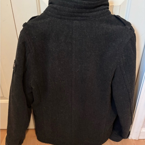 Abercrombie & Fitch Men's Dark Gray Jacket - Picture 2 of 4